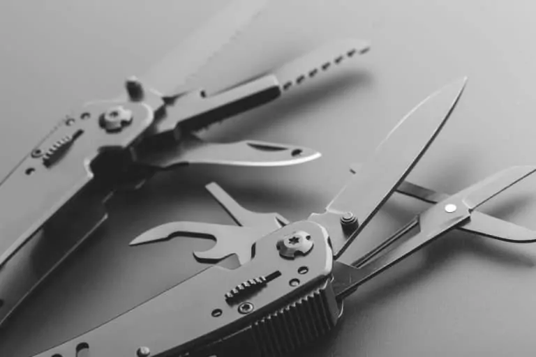 open multi tool knife