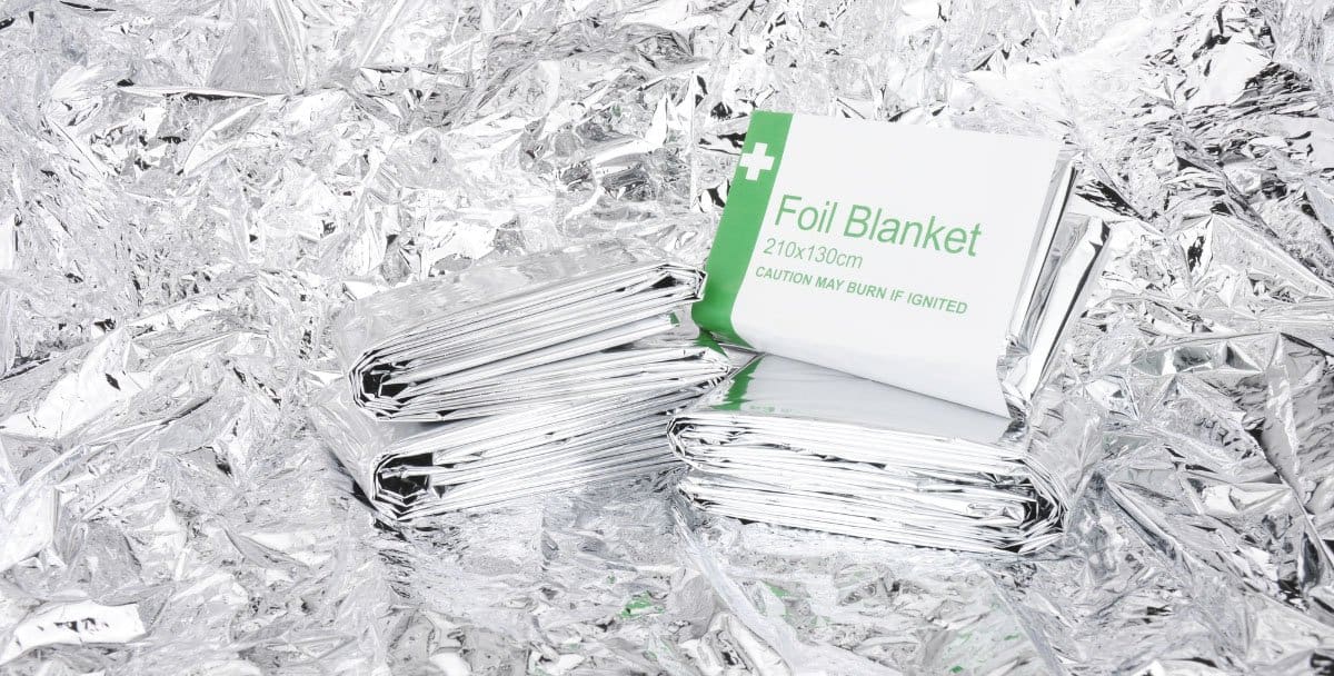 Grabber Outdoors The Original Space BRAND Emergency Survival Blanket Silver 3o for sale online 