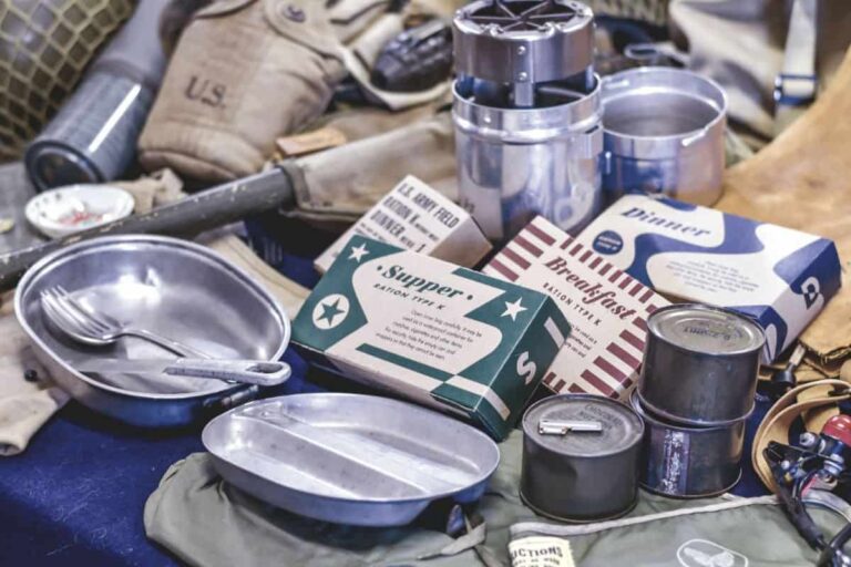 vintage survival foord kit and bug out pack contents