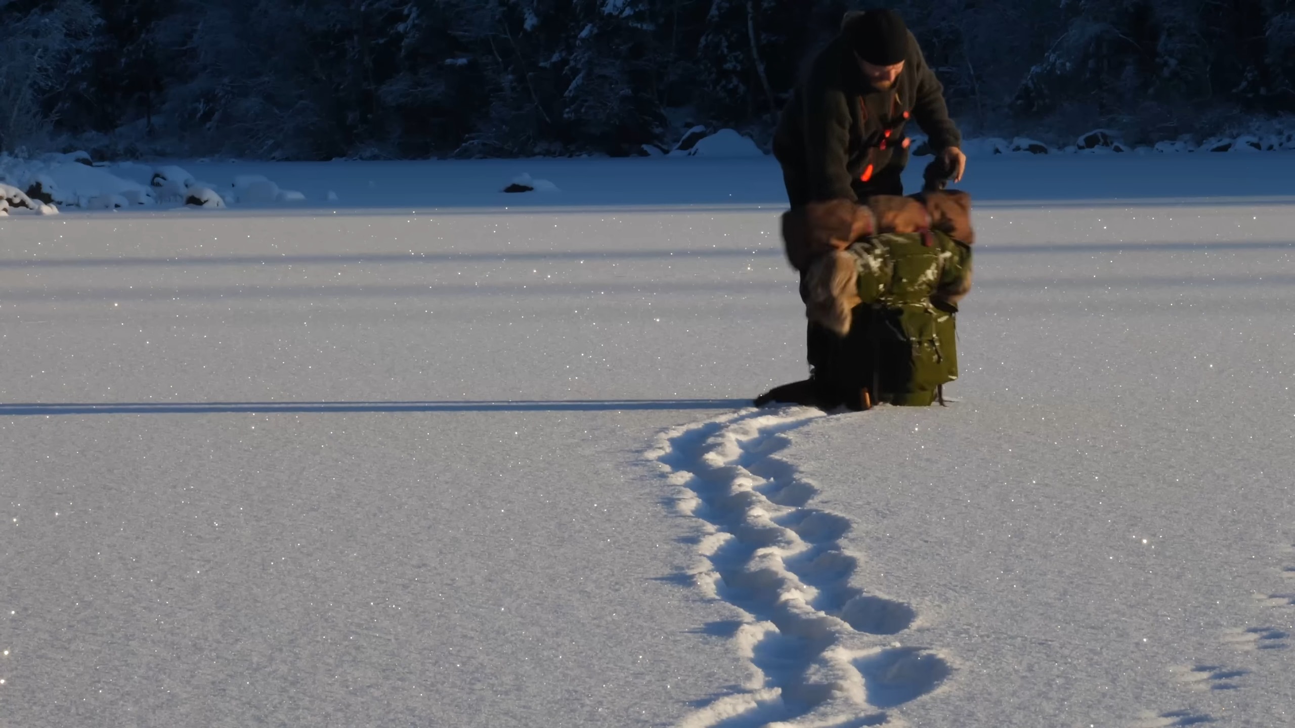 Camping-Winter