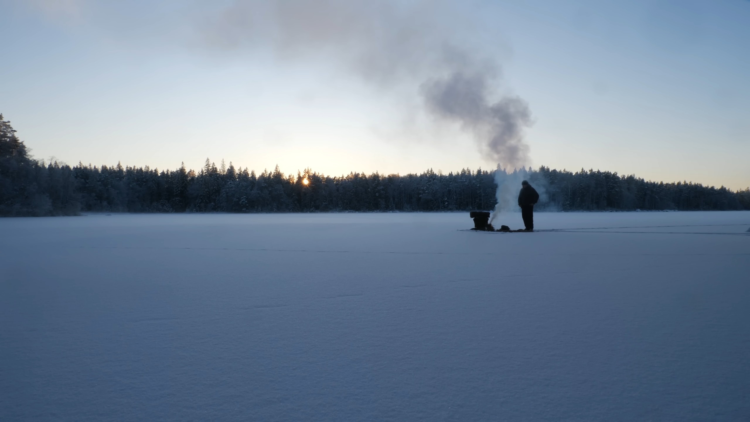 Winter Bushcraft Camping