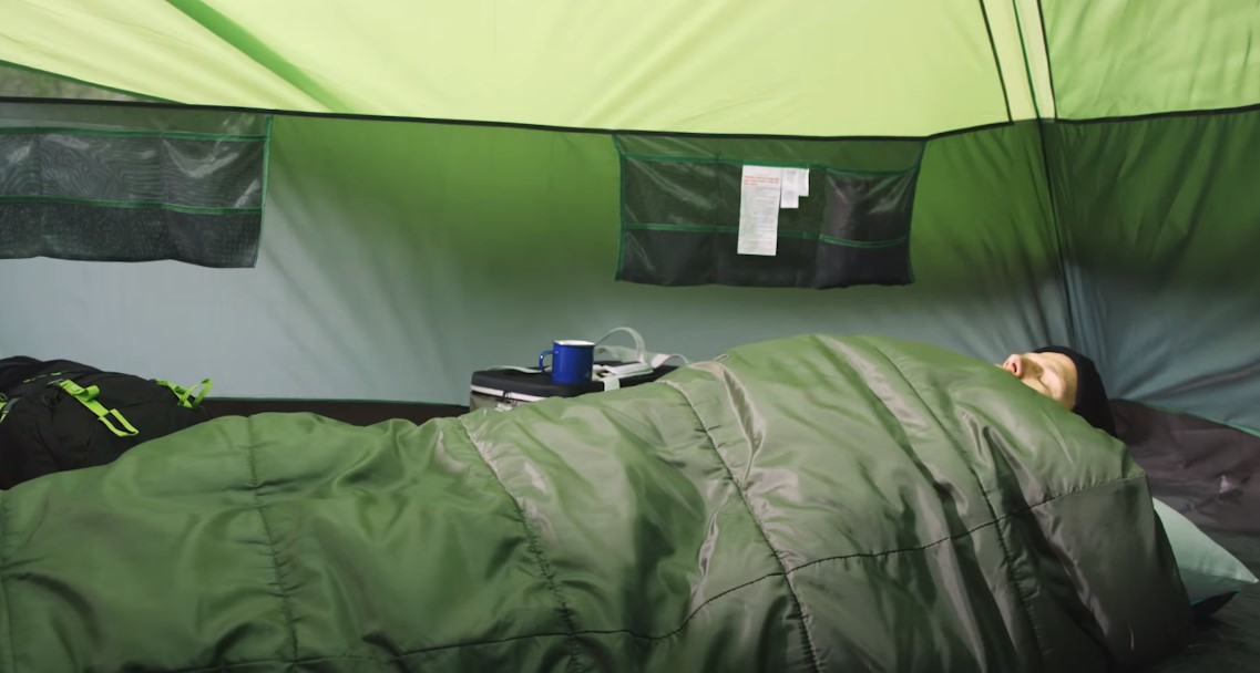 fit of your sleeping bag